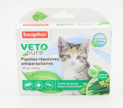 Bio spot on краплі проти бліх та кліщів для кішок для кошенят 17194 фото