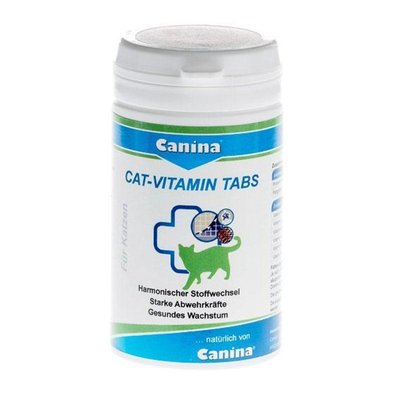 Cat Vitamin tabs — вітамінна добавка 100 штук 44687 фото