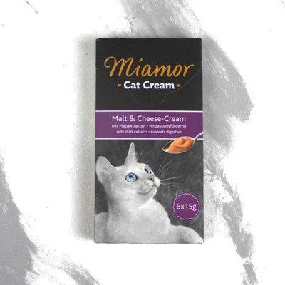 Ласощі для кішок Miamor із сиром 6 шт. по 15 г 69127 фото